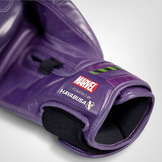 Hayabusa Hulk Mănuși de Box din Piele pentru Competiție Violet