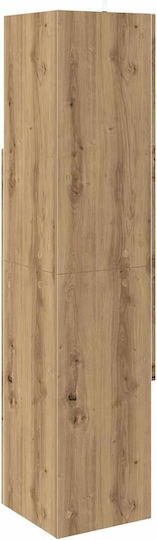 Office Storage Chipboard Cabinet White L32xW32xH140cm