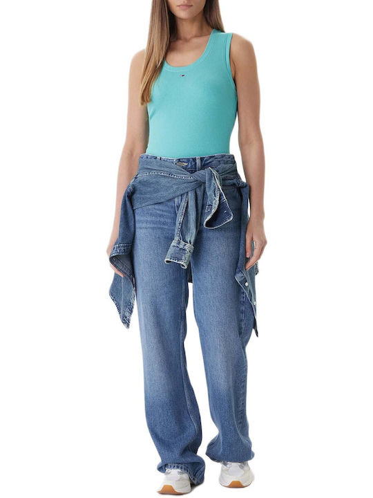 Women's Cotton Sleeveless Blouse Mint