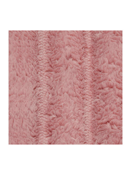 vidaXL Ριχτάρι Πολυθρόνας Fleece 240x220εκ. Ροζ