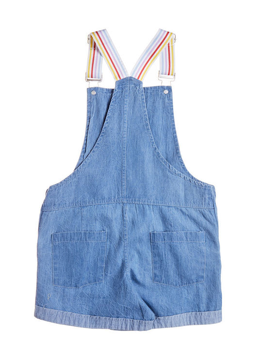 Kids Set With Dungarees Summer 2 Pieces Blue