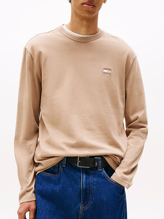 Long Sleeve Blouse Sandy Brown