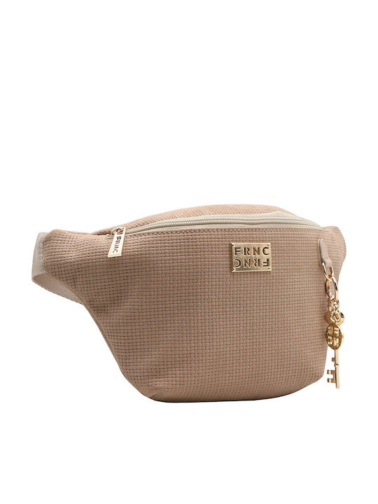 Stoff Damenhandtasche Crossbody Beiges