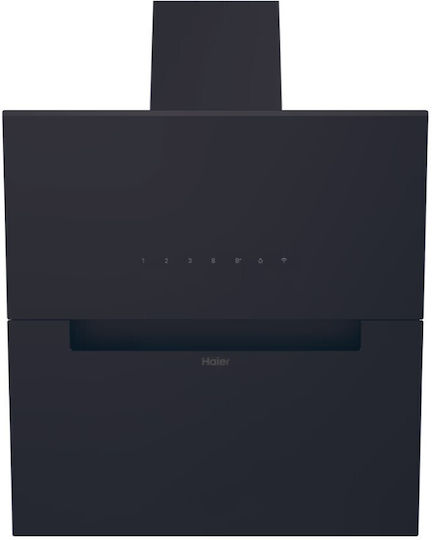 Haier Απορροφητήρας Καμινάδα 60cm Μαύρος με Wi-Fi