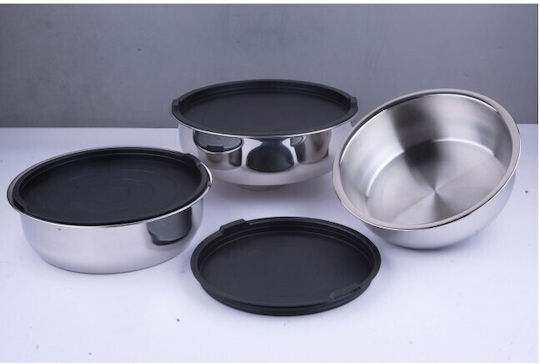 Viomar Inox Inox Food Container Silver 28x28cm