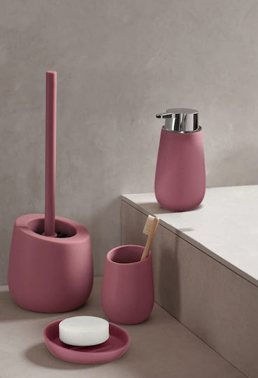 Wenko Dispenser Ceramic Pink 320ml