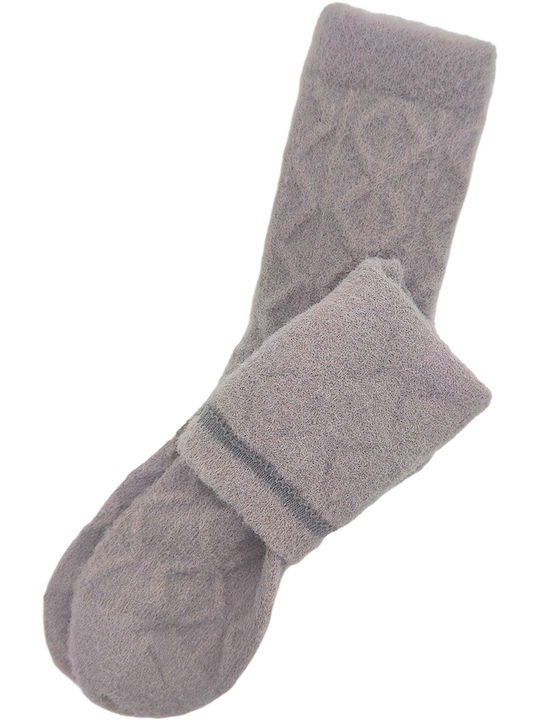 Gift-Me Women’s Monochrome Purple Socks GK-1232-36-41-PURPLE Gift-Me Women’s Monochrome Purple Socks GK-1232-36-41-PURPLE