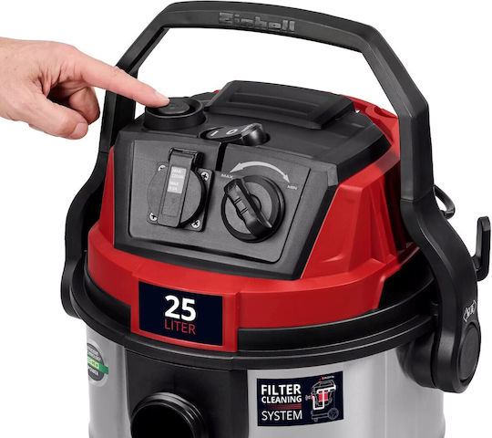 Einhell TE-VC 2580 SACL Vacuum Wet / Dry 1100W with Stainless Bin 25lt