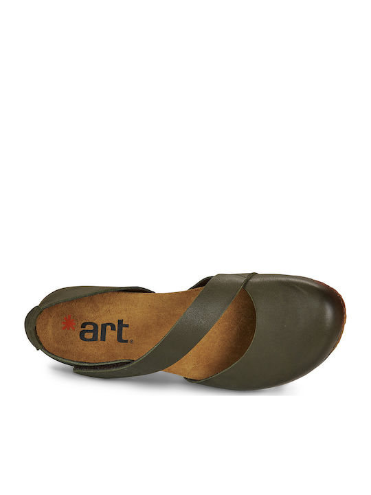 Damen Ballerinas Khaki