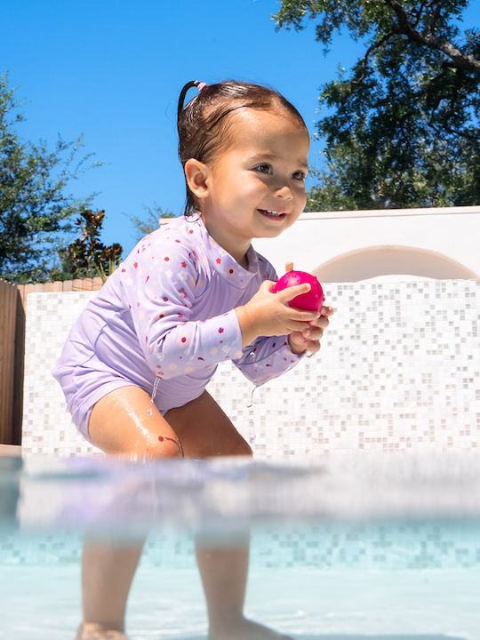 Splash About Kids Swimwear Rashguard With Long Sleeve Lilac