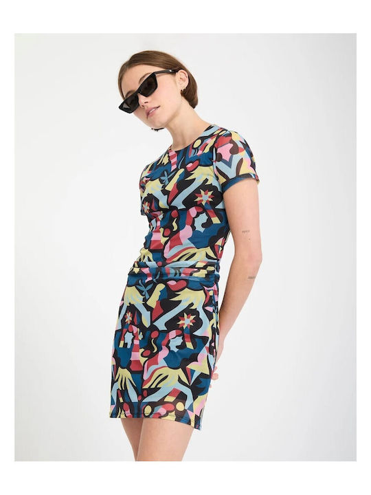 Dress Καλοκαιρινό Mini Φόρεμα Multi