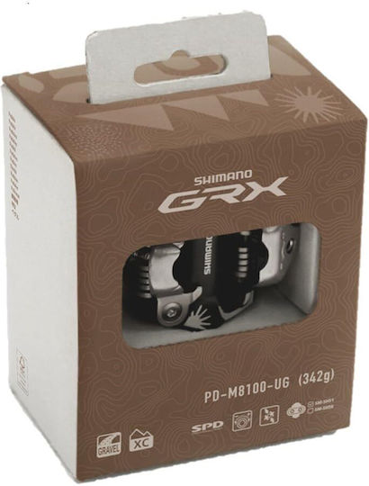 Shimano PD-M8100-UG Clipless Bicycle Pedals Black