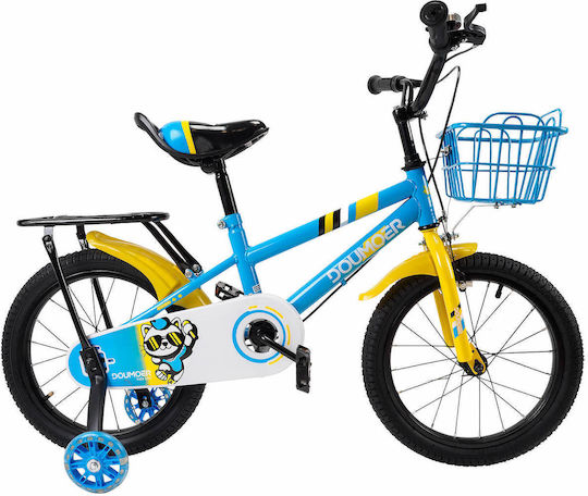 Action One Bicicletă Copii 16" City Săgeata Albastră