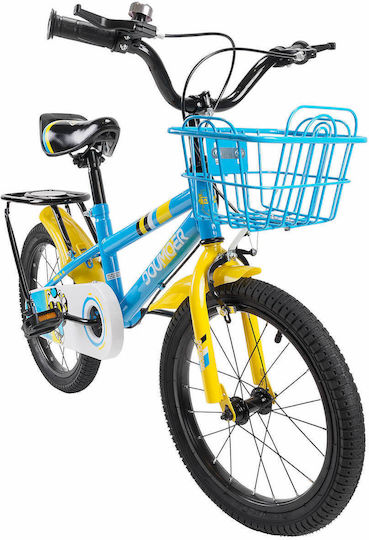 Action One Bicicletă Copii 16" City Săgeata Albastră