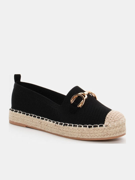 Espadrile Dama În Culoare Neagră