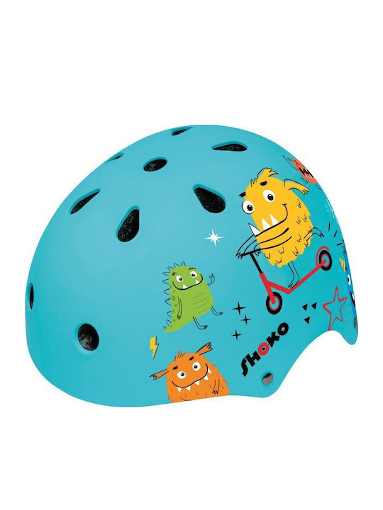 AS Shoko Kids' Helmet For Scooter Blue