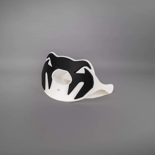 Μασέλα Venum Elite Lipguard Logo Edition White Black