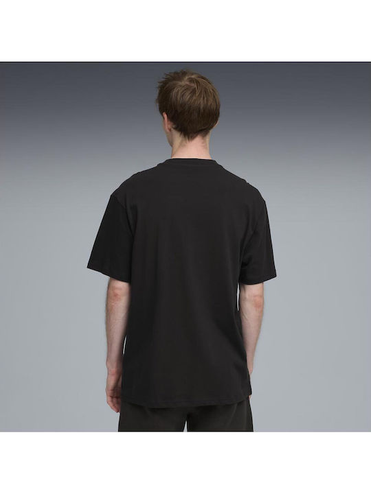 PUMA T-shirt Μαύρο