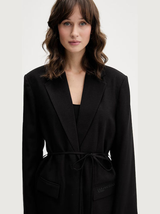 Karl Lagerfeld Damen Blazer Schwarz