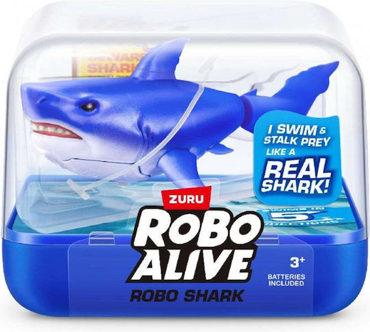 Zuru Shark Ηλεκτρονικό Ρομποτικό Παιχνίδι για 3+ ετών Shark Grey