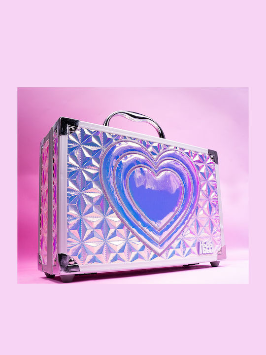 Παιχνιδολαμπάδα Θήκη Ομορφιάς Sparkle Love με 30 Αξεσουάρ για 6+ Ετών HappiHobbi