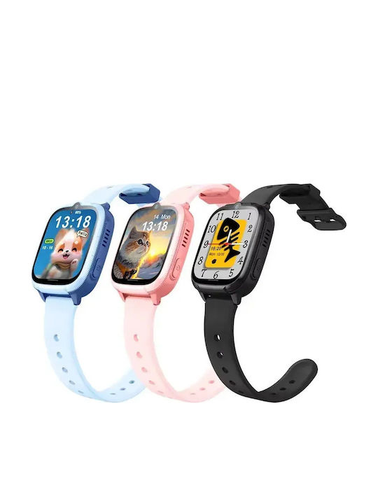 Nubki Smartwatch Pentru Copii 4G Cu Cameră Roz