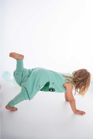 Baby Bliss Herbstlicher Baby Schlafsack mit Beinen Mint