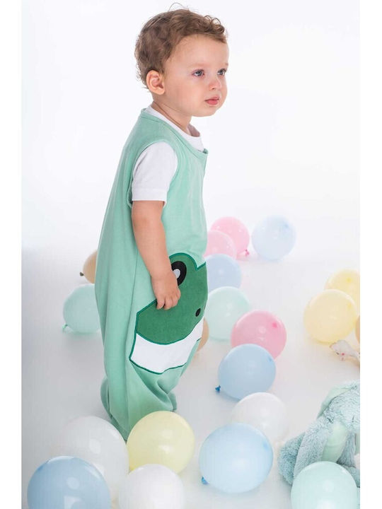 Baby Bliss Φθινοπωρινός Υπνόσακος με Πόδια Mint
