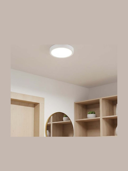 Avizar Round Led Light Panel 18w 220×220mm Ultra-thin Elegant Design White