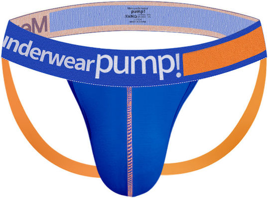 Kinksters Mens Men's Underwear Jockstrap Blue