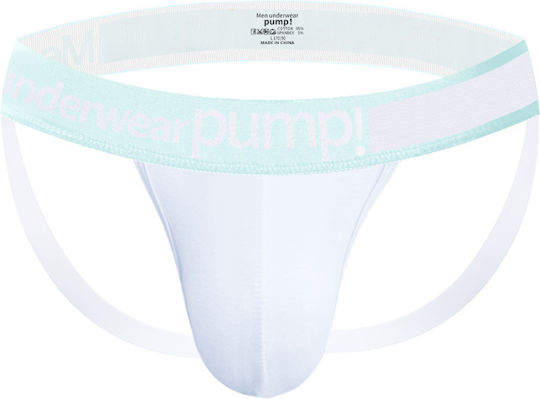 Kinksters Mens Men's Underwear Jockstrap White