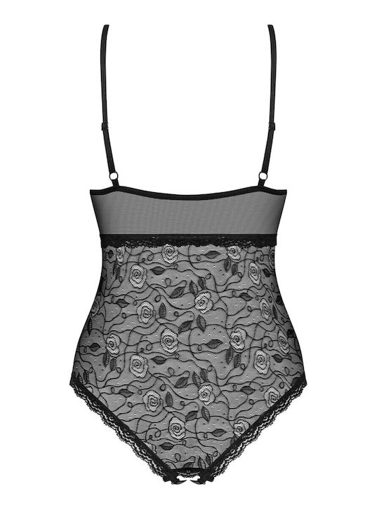 Κορμάκι Μαύρο Glam 818-ted-1