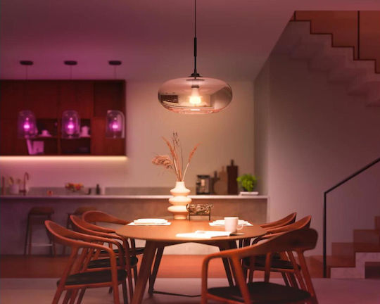 Philips Intelligente LED Glühbirne 11.8W für E27 Fassung und A67 Form Warmes Weiß 1600 Lumen Dimmbar