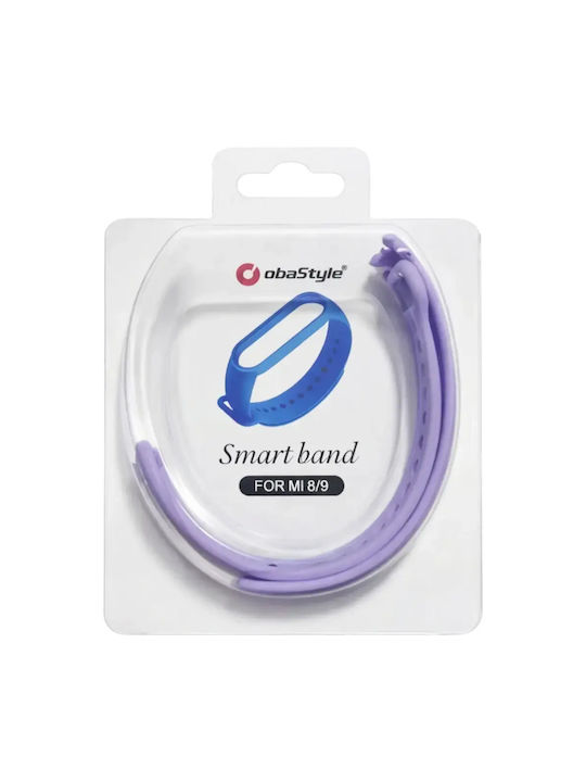Obastyle Silicone Strap Xiaomi Mi Smart Band 8/9 Pink
