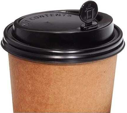 Safety Cap Stirrer Black Multipurpose 500 Pieces