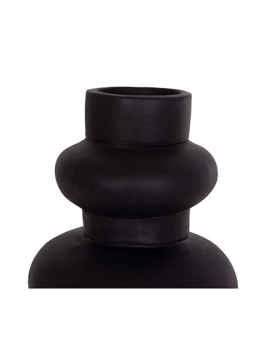 Freebox Decorative Vase Ceramic Black
