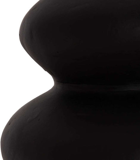 Freebox Decorative Vase Ceramic Black