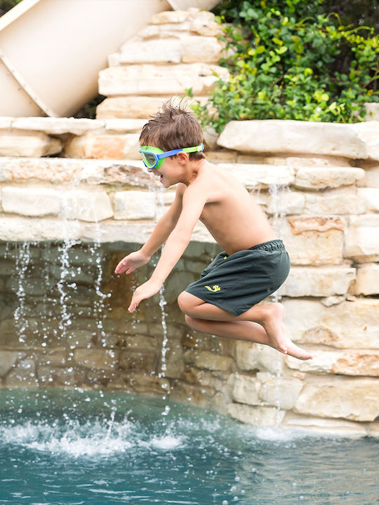 Splash About Splash Kids Swimming Goggles With Anti-Glare Green Lenses