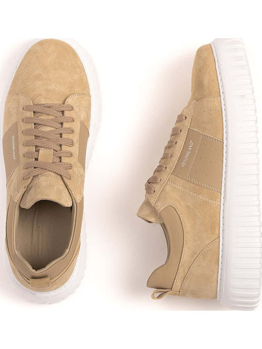 Men's Beige Sneakers