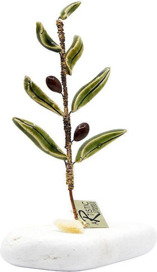 Rozos Ceramics Decorativă Măslină Din Material Ceramic 9x9cm