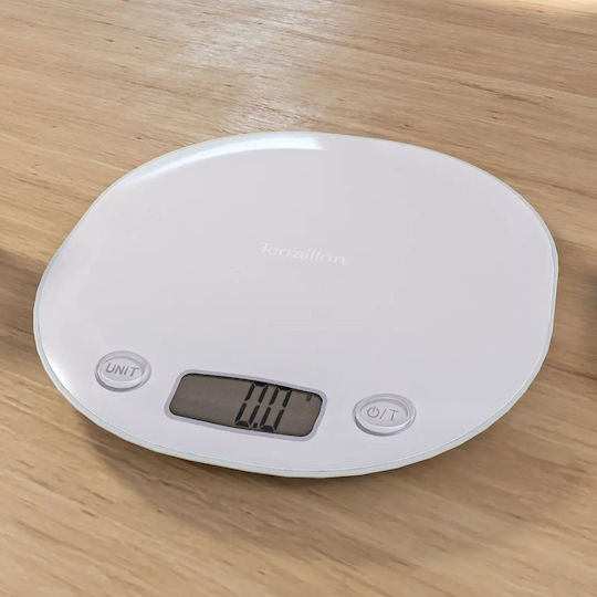 Terraillon Macaron Ψηφιακή Ζυγαριά Κουζίνας έως 5kg Λευκή