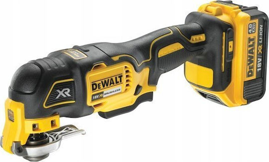DEWALT DCK865P4T Battery Tool Set Angle Grinder Circular Saw Drill Driver Impact Driver Hammer Multitool and Reciprocating Saw 18V with 4 Batteries 5Ah and Case