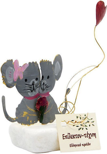 Epilekton Art 07-338 Handmade Tabletop Decor Brass Love 9x14