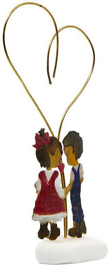 Epilekton Art 07-084 Handmade Tabletop Decor Brass Pair 12x24