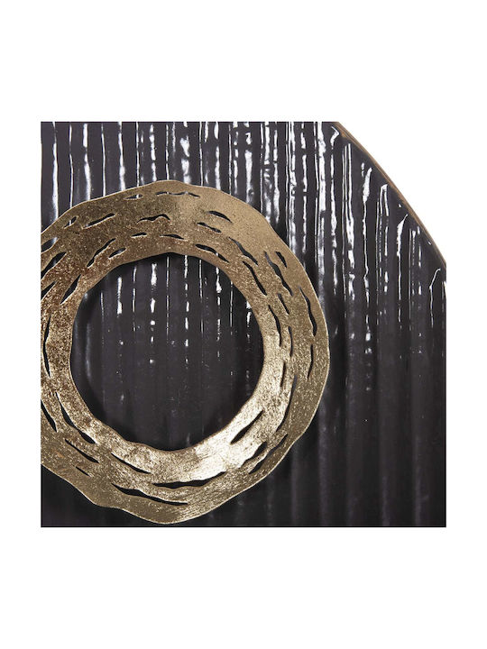 Multicolour Wall Decor Made of Metal 60x60cm