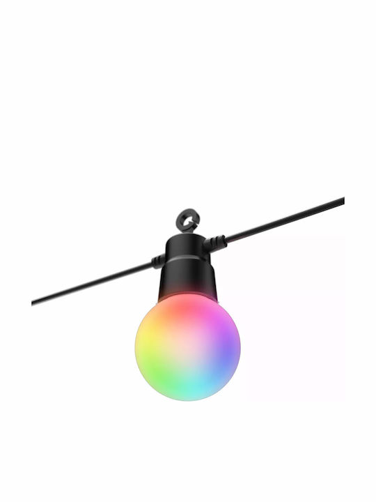 HAMA Smart Ghirlandă Luminoasă LED Impermeabilă IP44 8m RGB