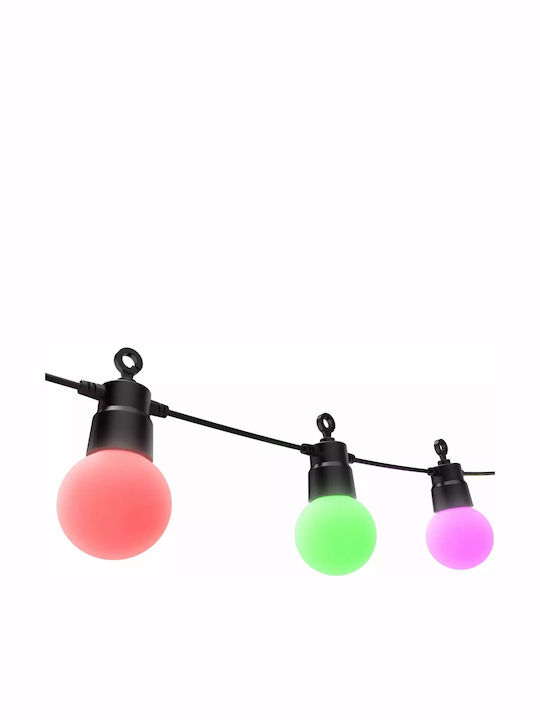 HAMA Smart Ghirlandă Luminoasă LED Impermeabilă IP44 8m RGB