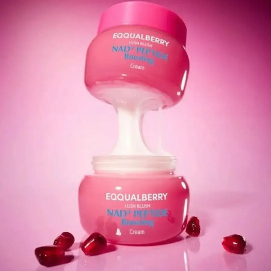 Eqqualberry NAD+ Peptide Face Cream for Moisturizing Firming & Brightening with Collagen & Peptides 50ml