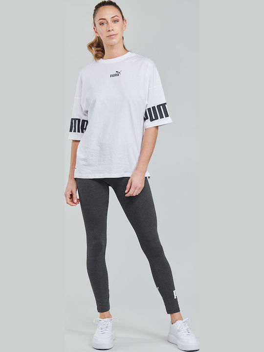 Essentials Women's Long Training Legging High Waisted Gray