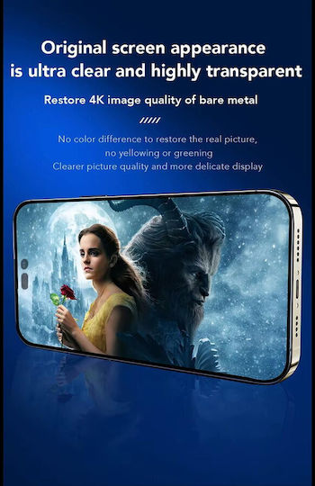 Anank 2.5d Reinforced Edge Screen Protector Iphone 15 Pro Max Black